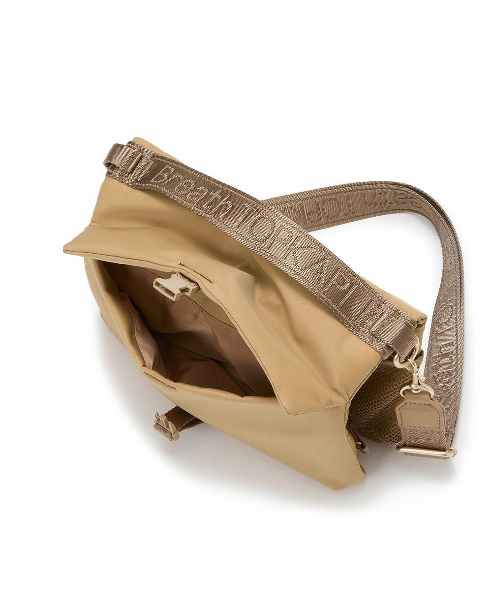 TOPKAPI 【Breath TOPKAPI】ナイロン ロゴテープ 2way ショルダー バッグ 