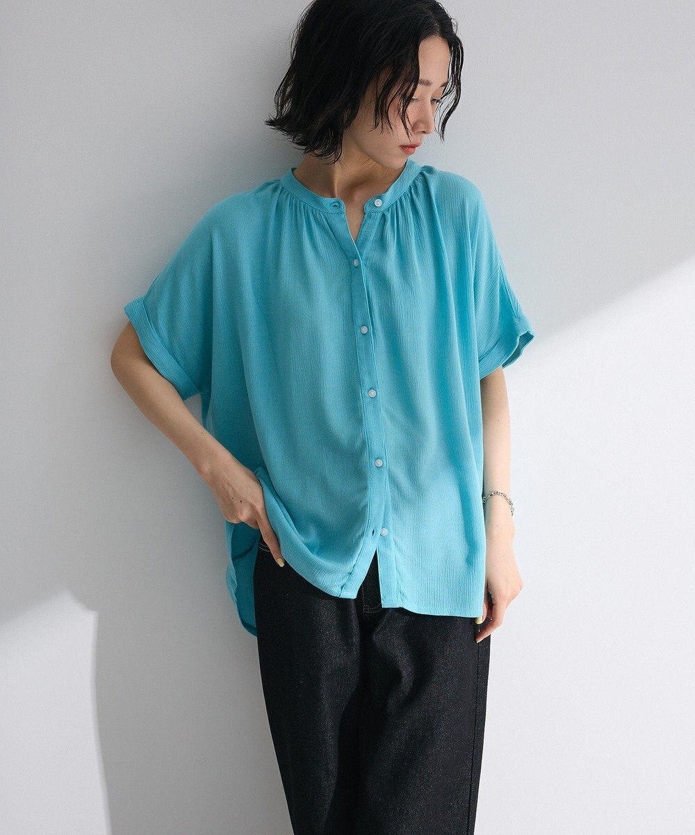 Green Parks Ｉ　レーヨンクレープブラウス 