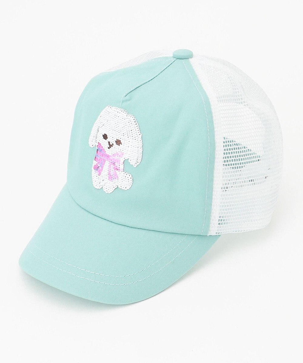 ANY KIDS ミラクルスパンコール メッシュ キャップ 