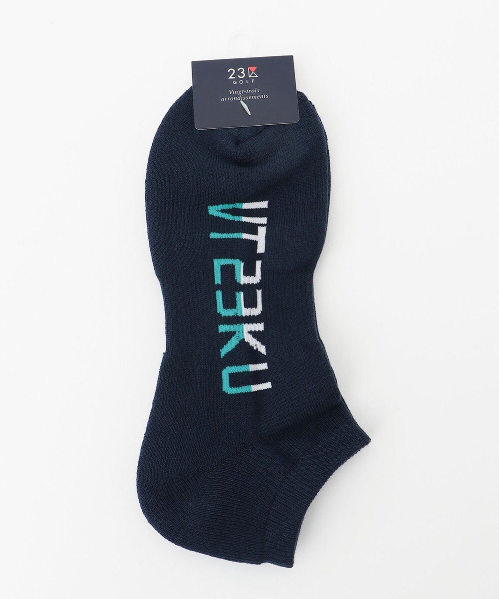 23区GOLF 【MEN】ロゴ アンクルソックス 