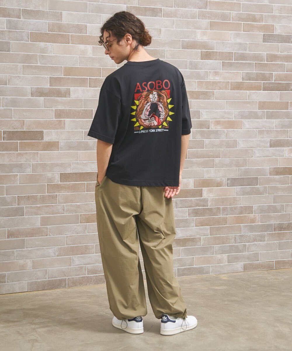 J.PRESS YORK STREET 【UNISEX】ナイロンタスランドライストレッチワッシャー イージーパンツ 