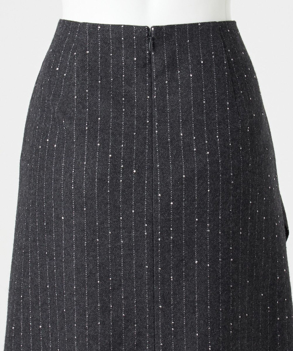 23区 S 【エステータ】ストライプシークイン スカート 