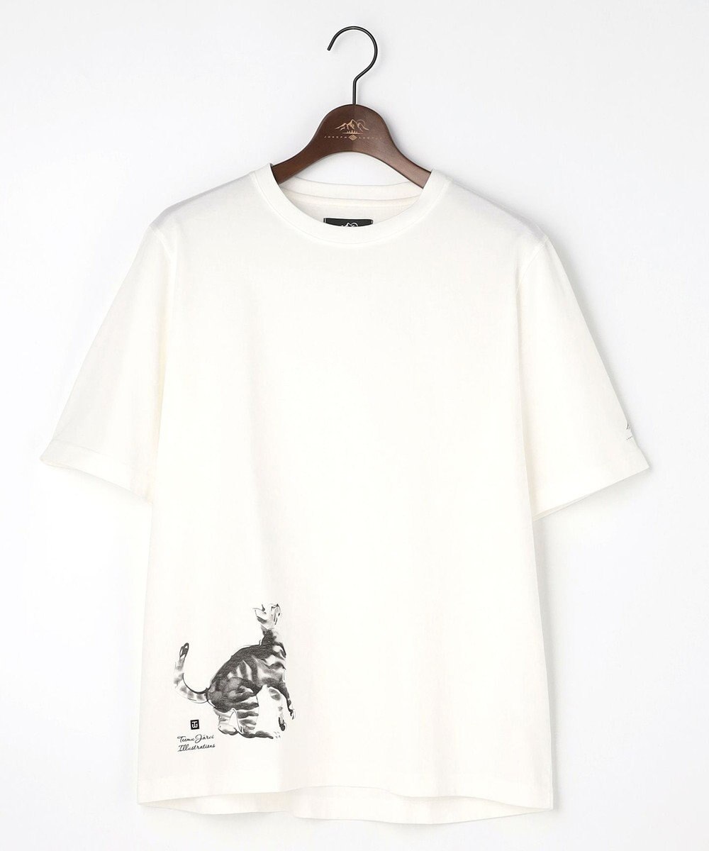 JOSEPH ABBOUD MOUNTAIN 【テーム・ヤルヴィコラボレーション/ゆったり】　　プレーティング天竺ヤルヴィー Tシャツ 