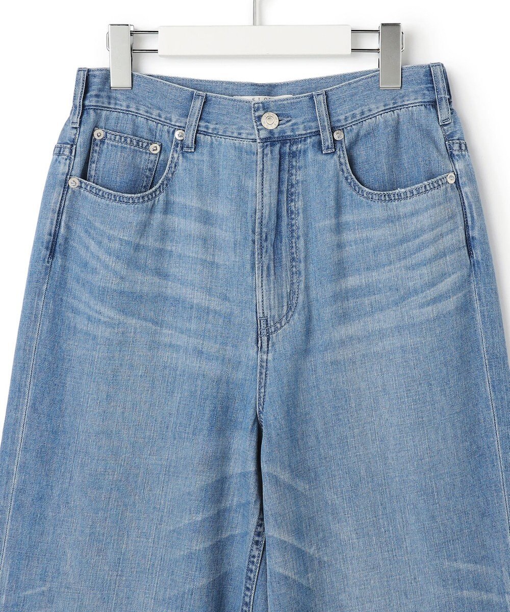 23区 【SLOW/一部店舗限定】LIGHT DENIM  ワイド パンツ 