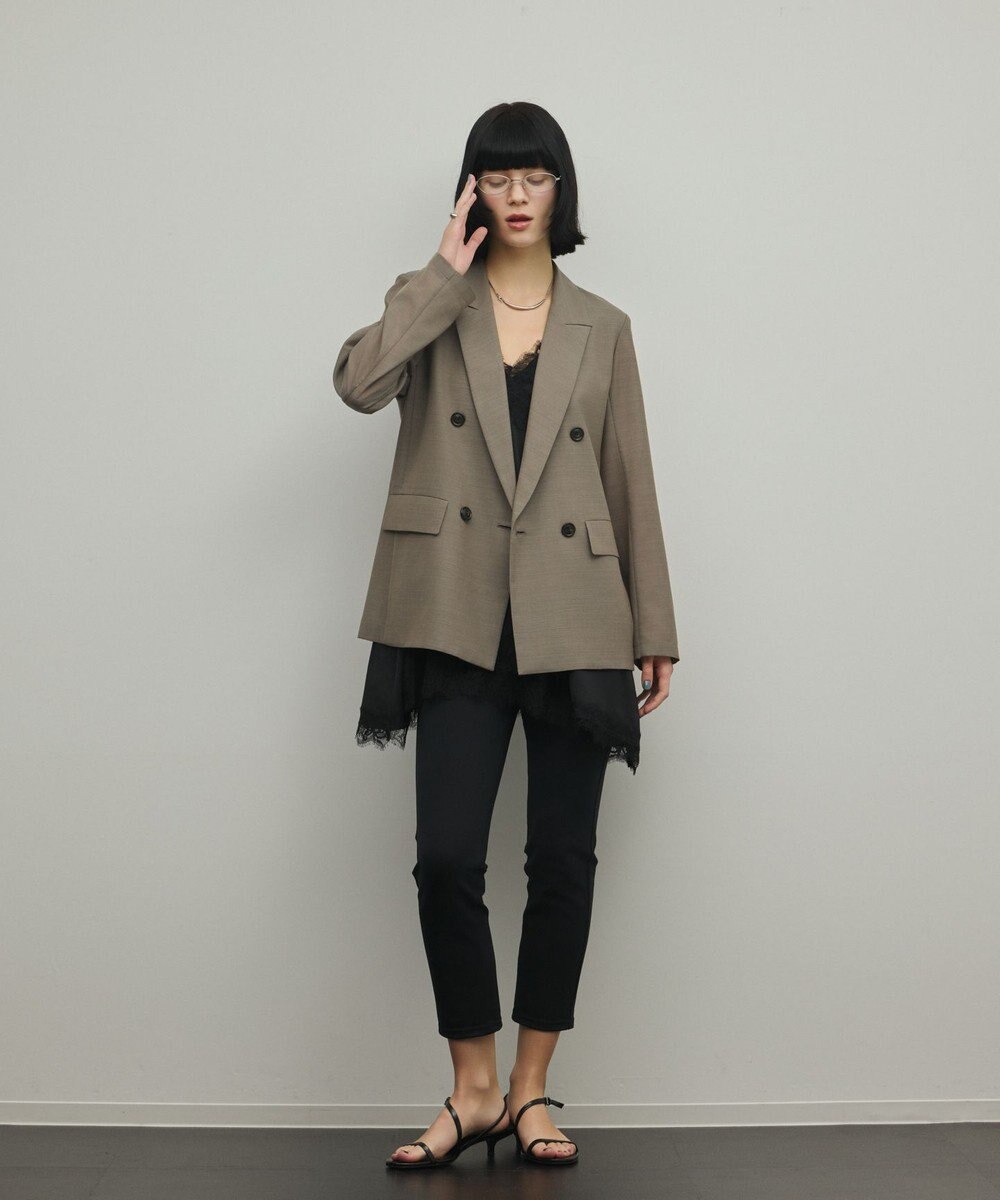 GRACE CONTINENTAL シアーウールジャケット 