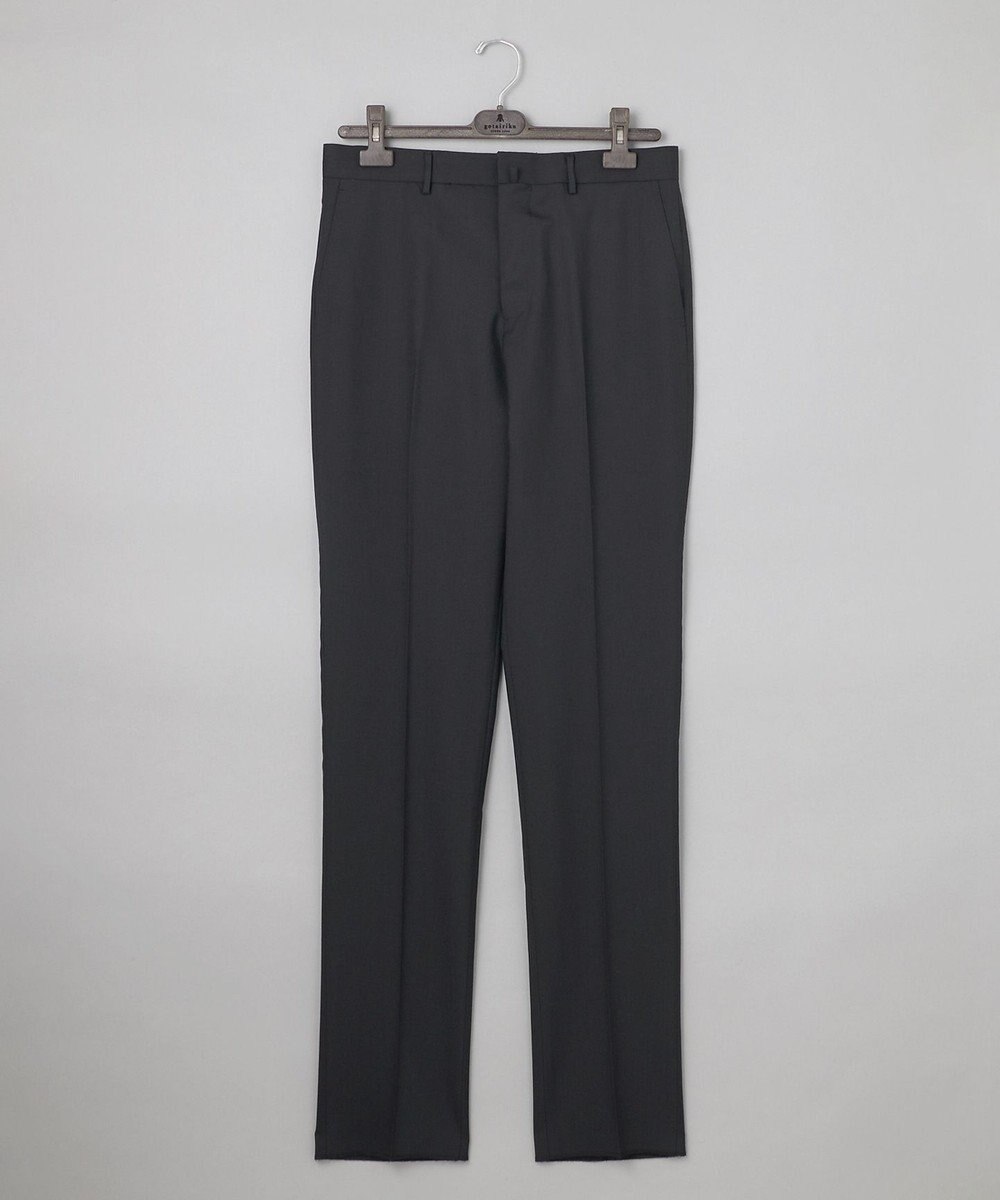 GOTAIRIKU ロングセラー【洗える/折り目加工/シワになりにくい/ウエストアジャスター】ウォッシャブル サマーウール100％パンツ_限定色(ノータック)25年モデル 