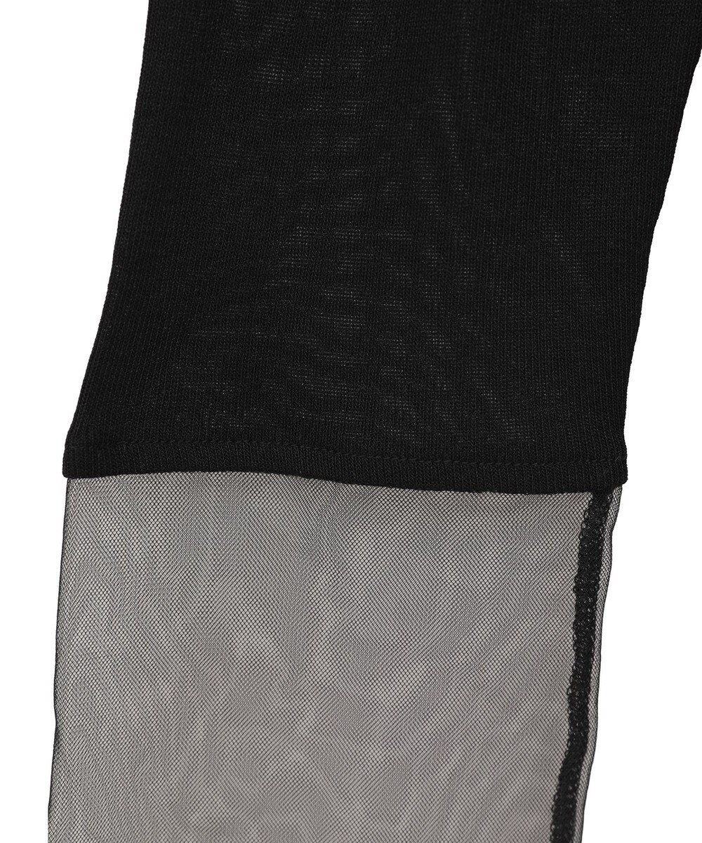 earth music&ecology シアースリーブプルオーバー 