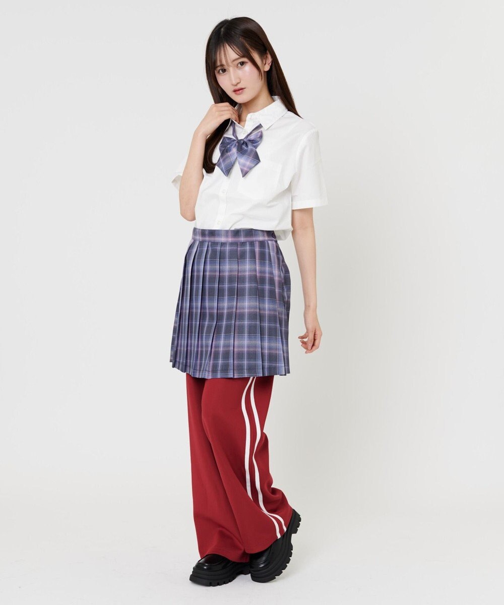 WEGO 【SCHOOL ITEM】スクールライントラックパンツ 