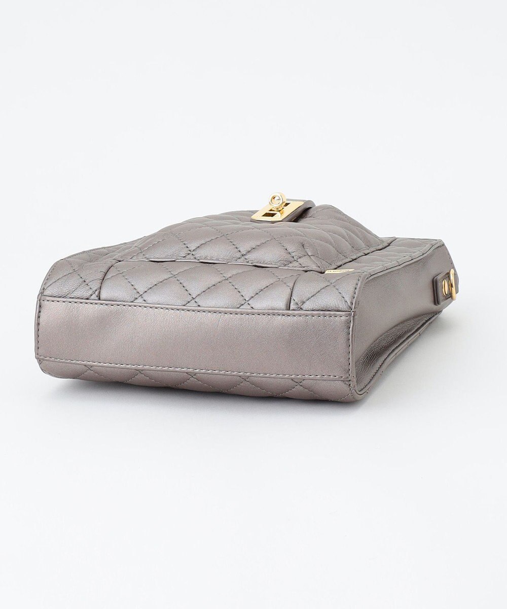 LA BAGAGERIE シープキルトWストラップスクエアショルダー 