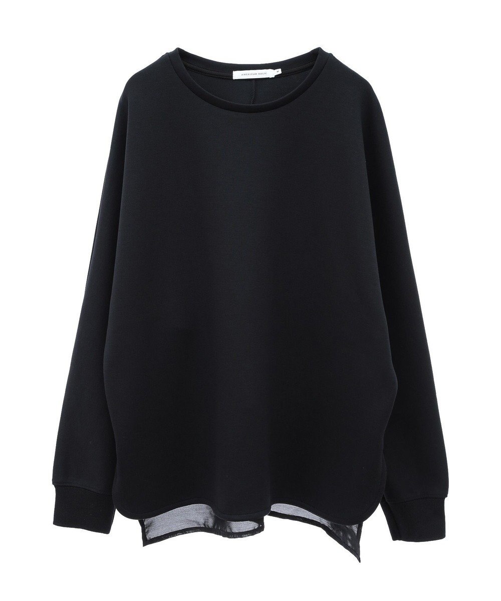 AMERICAN HOLIC ドルマン異素材ポンチプルオーバー 