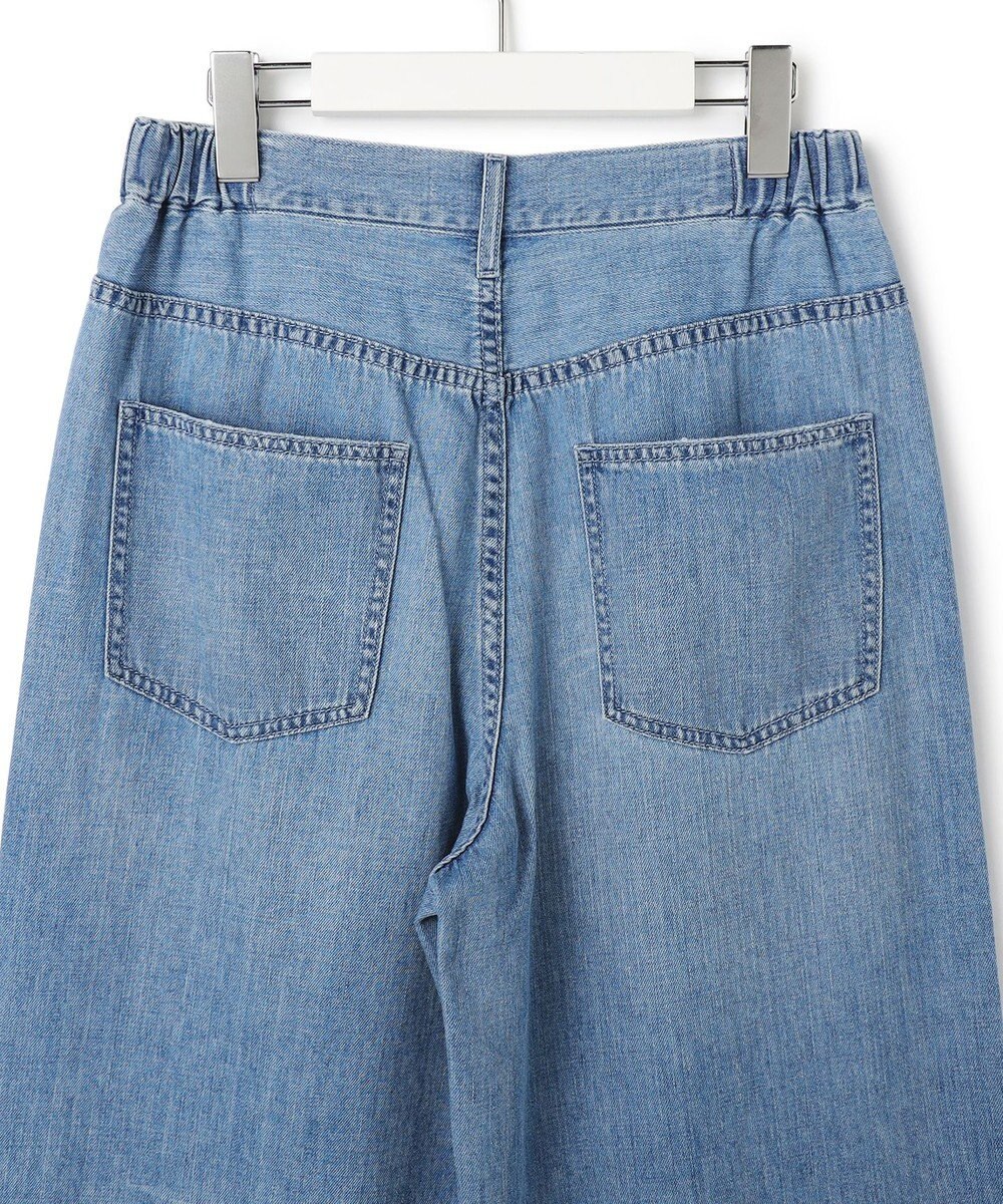 23区 【SLOW/一部店舗限定】LIGHT DENIM  ワイド パンツ 