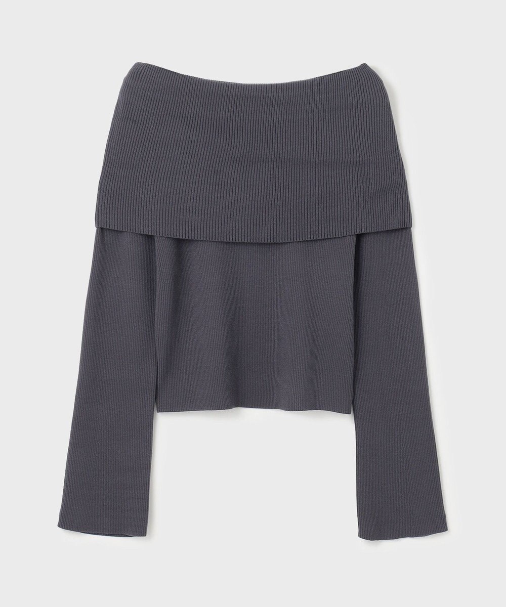 GRACE CONTINENTAL オフショルニットトップ 