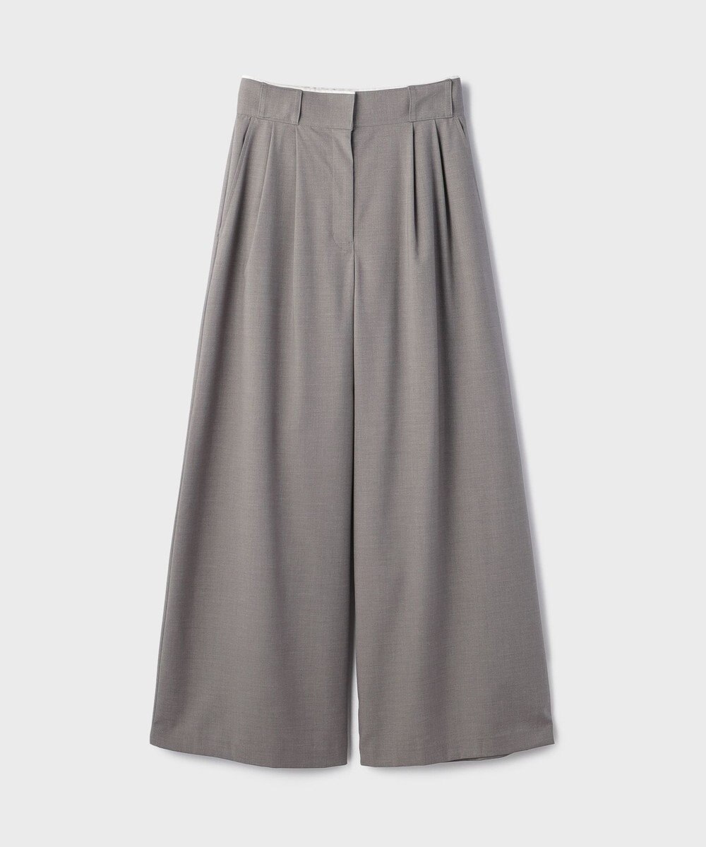 GRACE CONTINENTAL タックワイドパンツ 