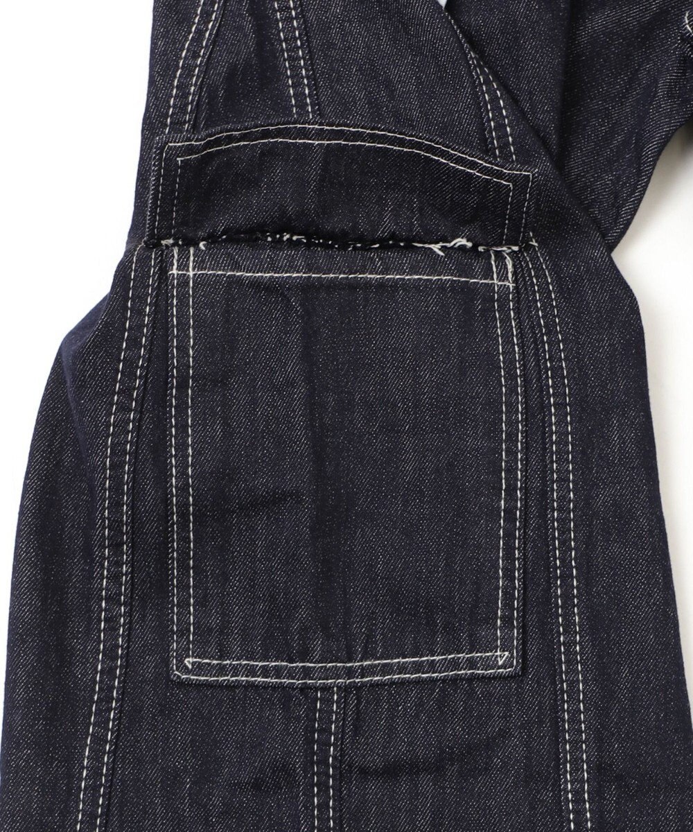 WEGO バンダナ付きリジットワイドデニム 