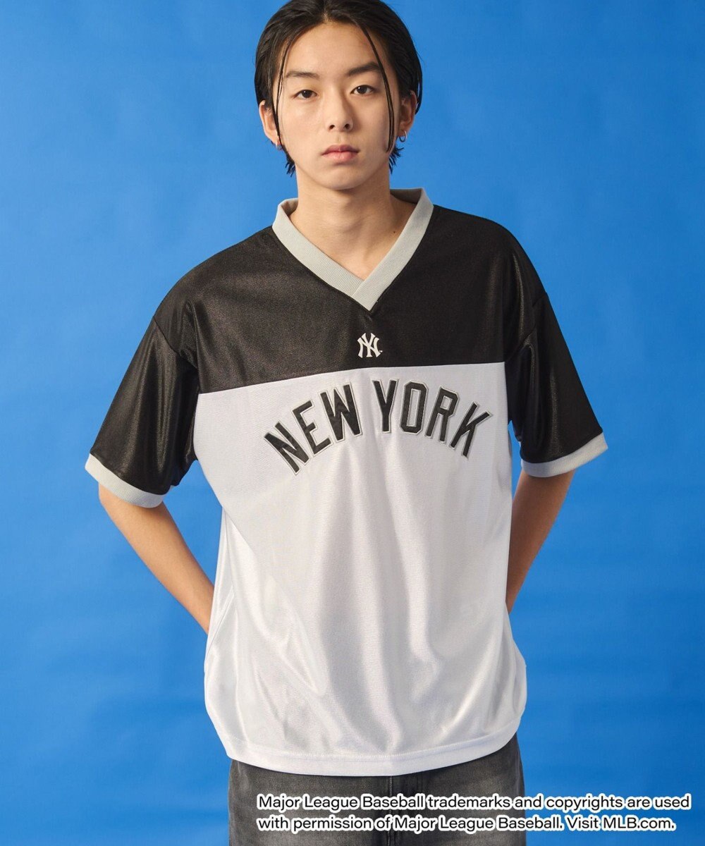 WEGO 【ユニセックス着用ITEM】別注MLBメッシュゲームグラフィックT（SS） 