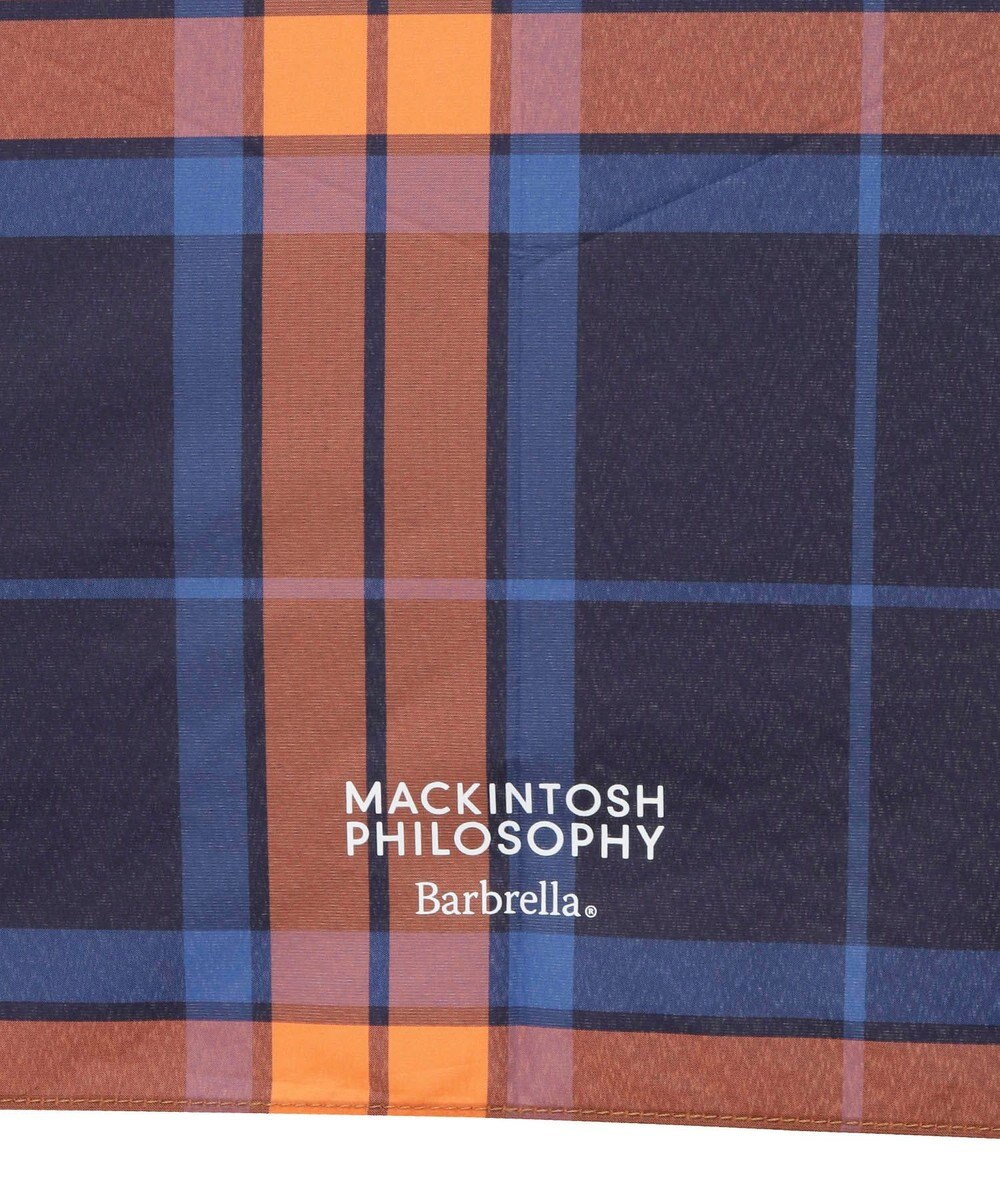 MOONBAT 【Begin12月号掲載/大きめ】マッキントッシュ フィロソフィー 折りたたみ傘 Barbrella 超軽量 約140g チェック 60cm UV 