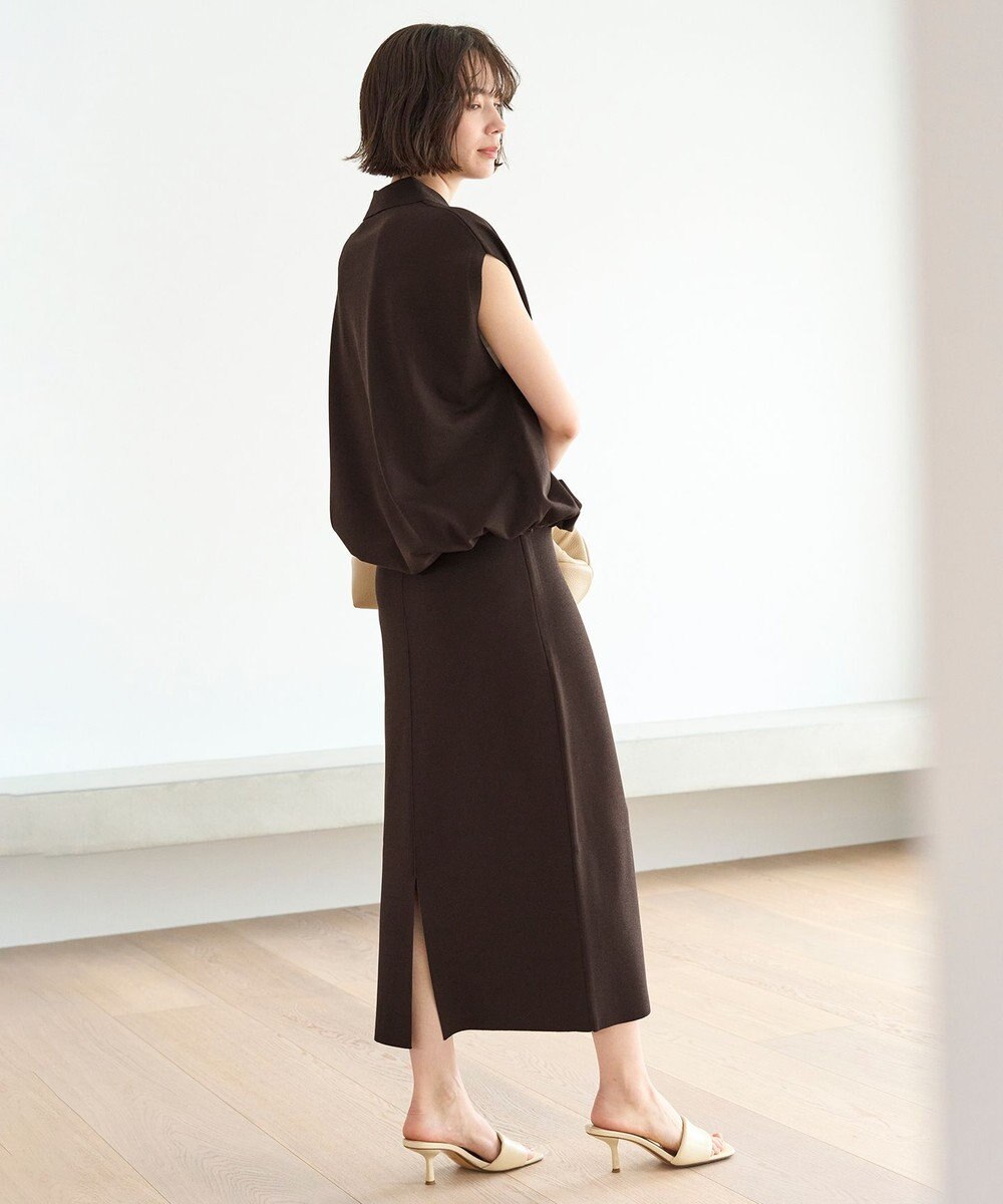 UNFILO スゴ機能 ドロストスキッパーニット 