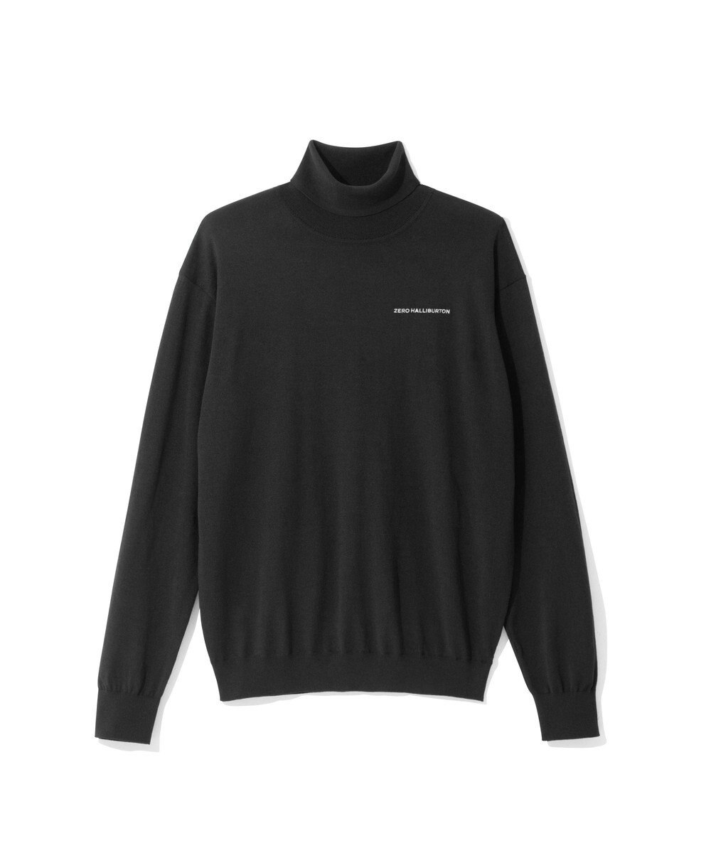 ZERO HALLIBURTON タートルネックニット ワンラインロゴver. ZHG-M5A4e 85117 