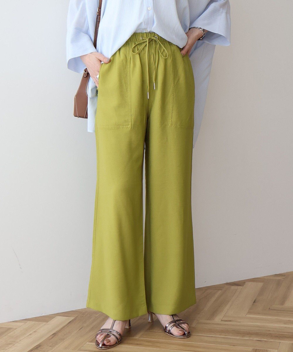 AMERICAN HOLIC 【接触冷感】ベイカーリラックスパンツ 