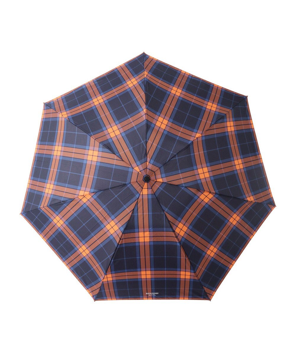 MOONBAT 【Begin12月号掲載/大きめ】マッキントッシュ フィロソフィー 折りたたみ傘 Barbrella 超軽量 約140g チェック 60cm UV 