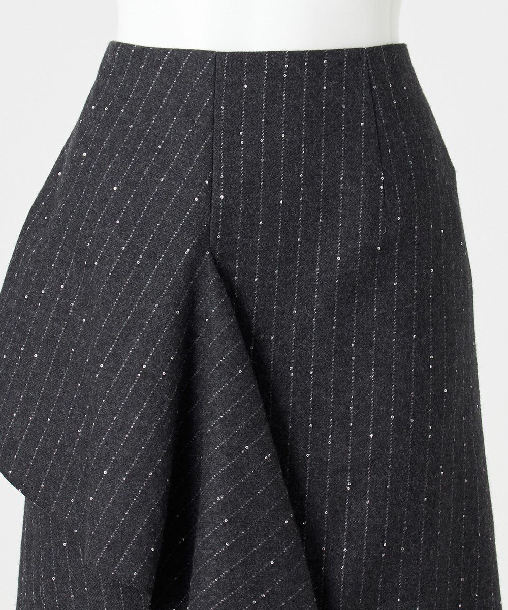 23区 S 【エステータ】ストライプシークイン スカート 