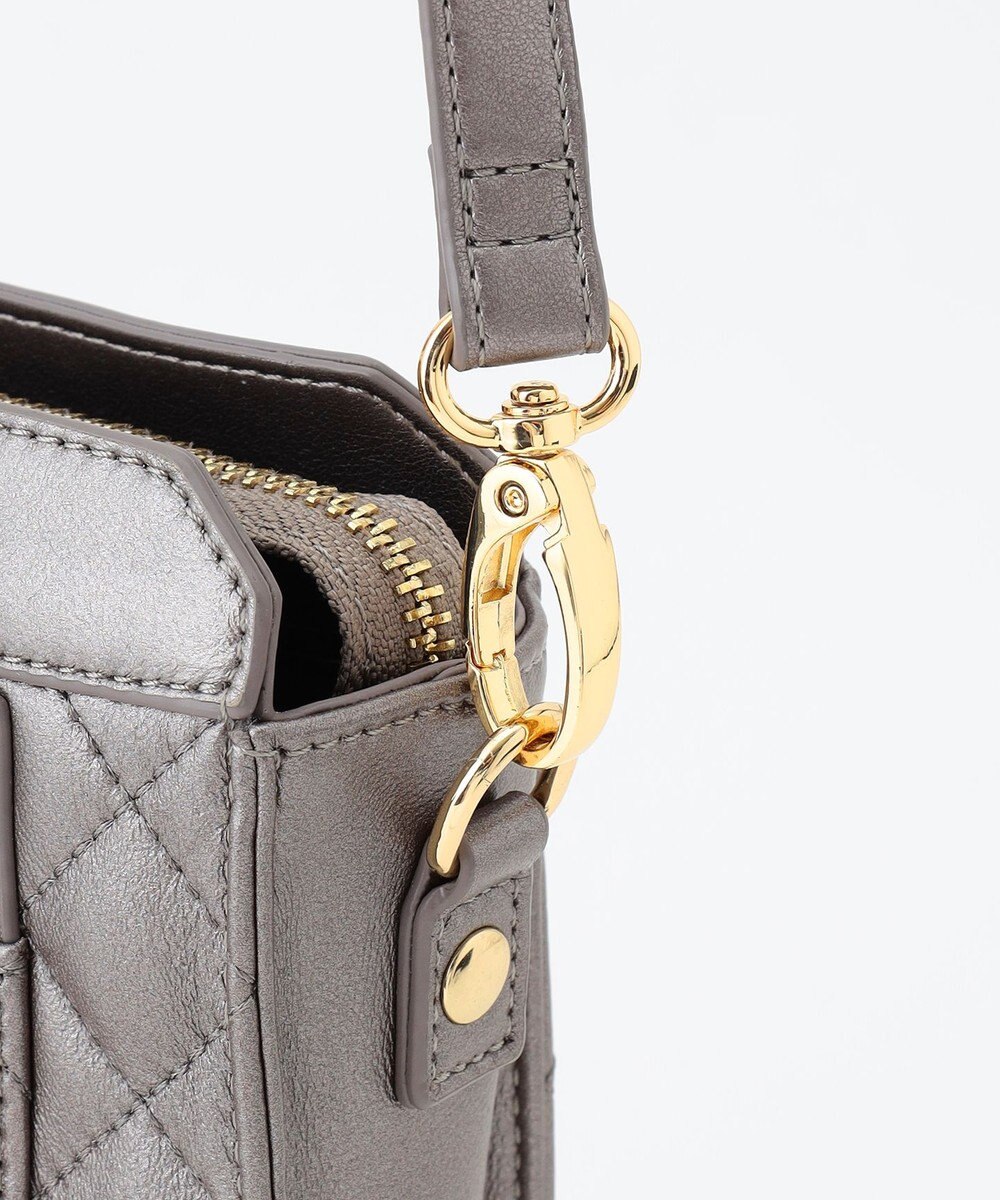 LA BAGAGERIE シープキルトWストラップスクエアショルダー 