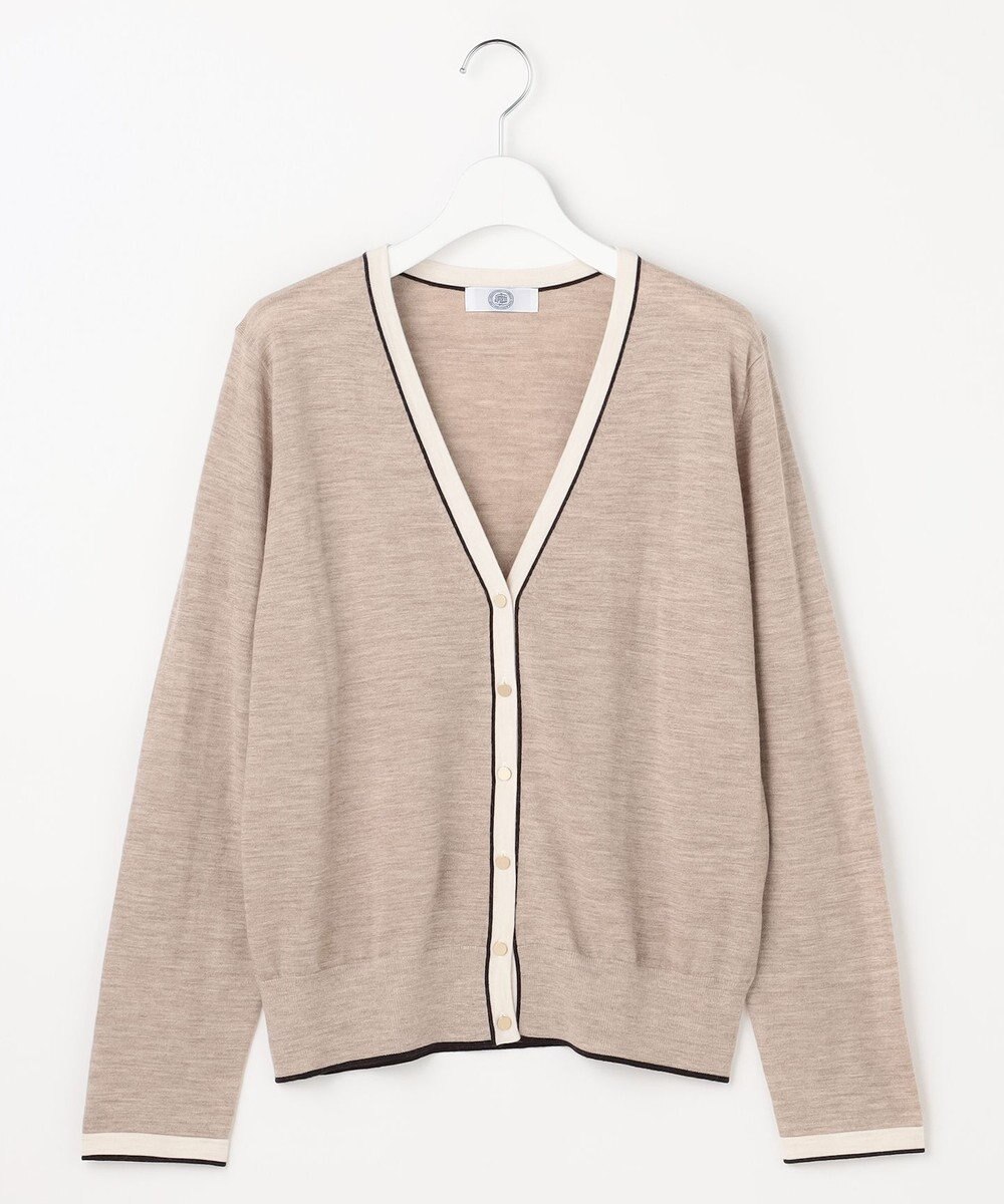 J.PRESS LADIES トリムツイン ニット 