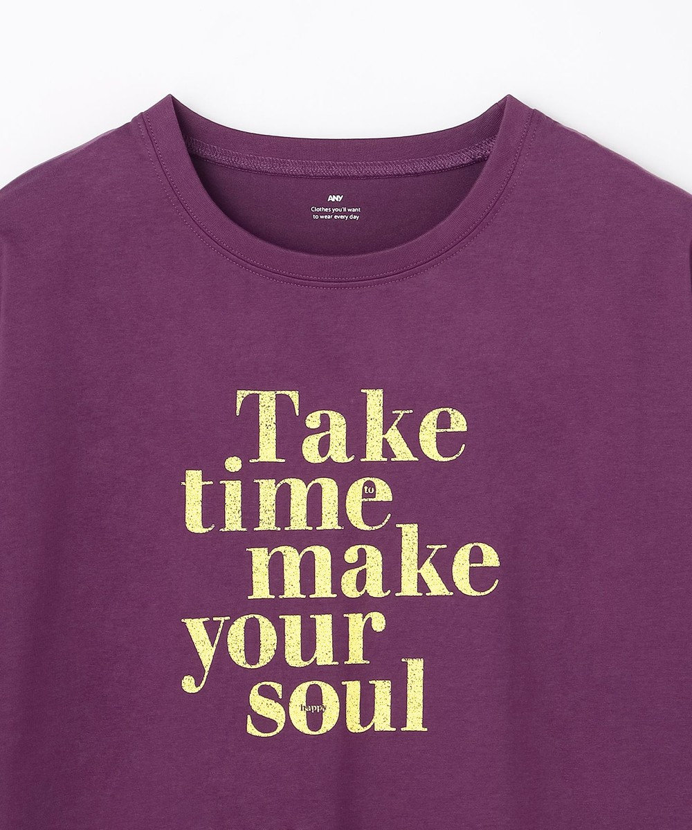 ANY L ANYファンクションロゴTシャツ 
