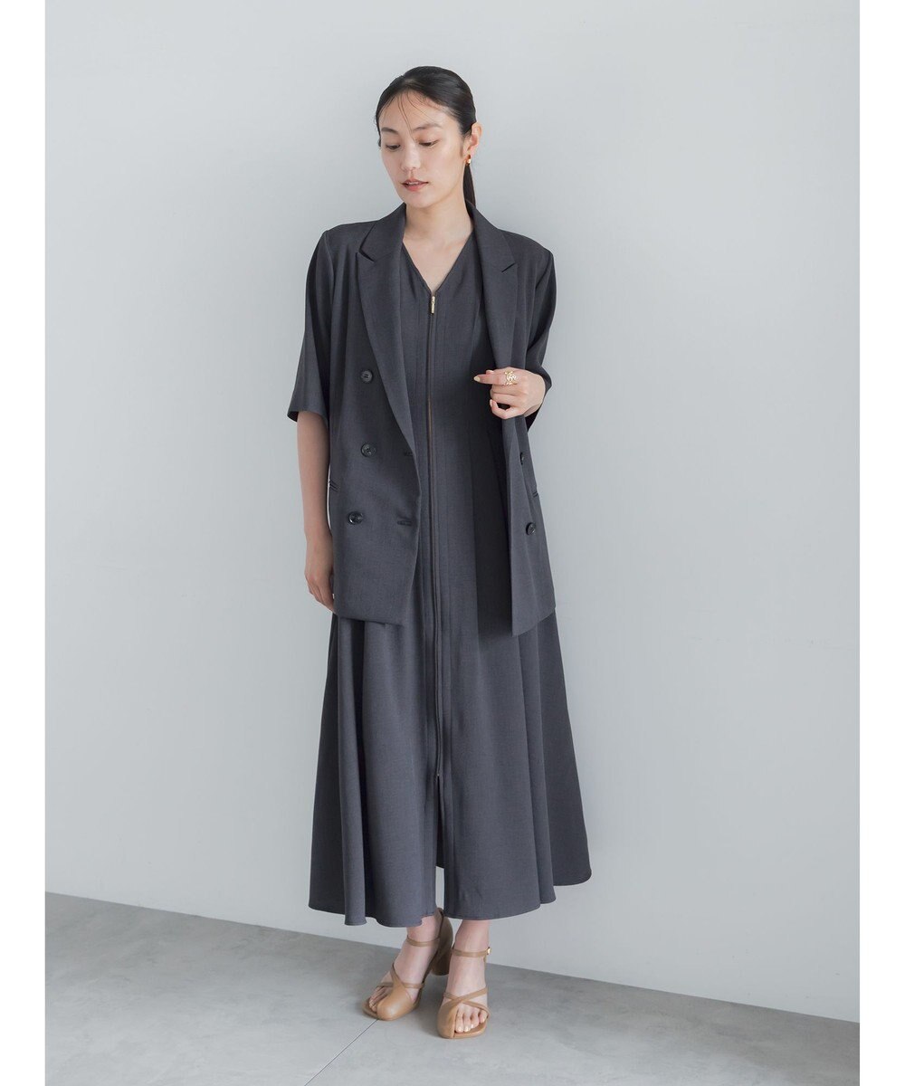 Te chichi ミックスツイルジャンスカワンピース(セットアップ可)《2026 SUMMER LOOK item》 