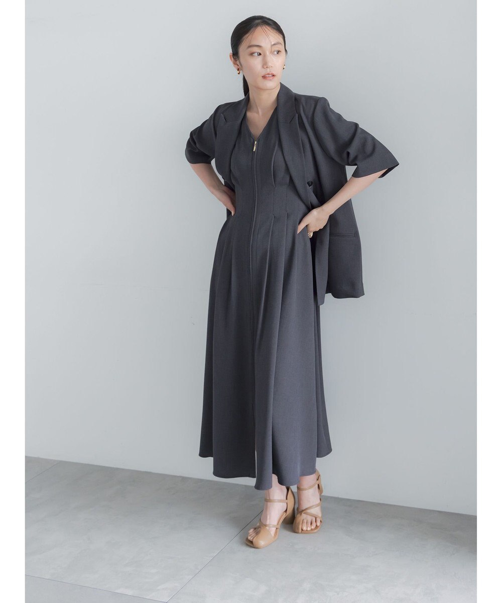 Te chichi ミックスツイルジャンスカワンピース(セットアップ可)《2026 SUMMER LOOK item》 