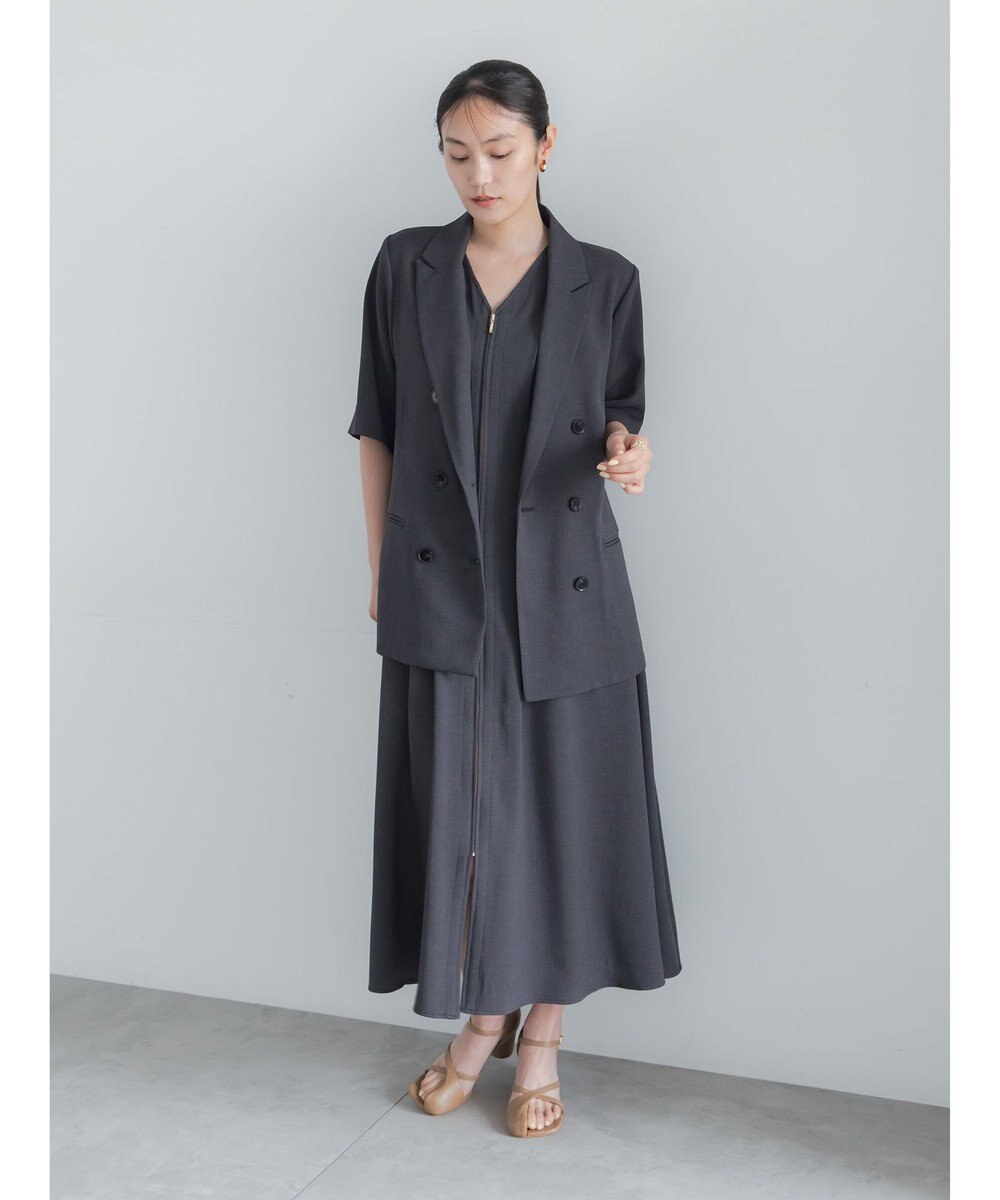 Te chichi ミックスツイルジャンスカワンピース(セットアップ可)《2026 SUMMER LOOK item》 