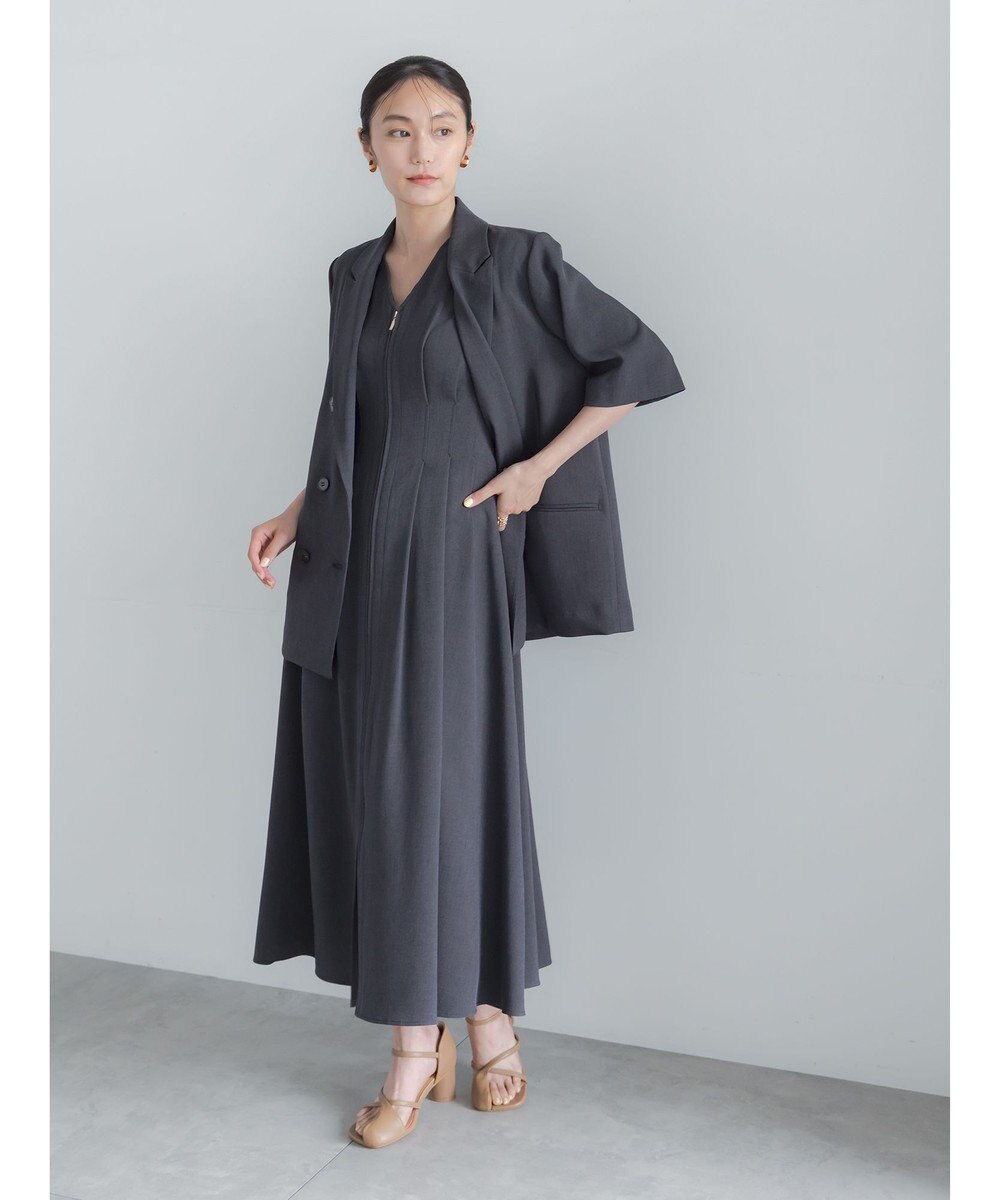 Te chichi ミックスツイルジャンスカワンピース(セットアップ可)《2026 SUMMER LOOK item》 