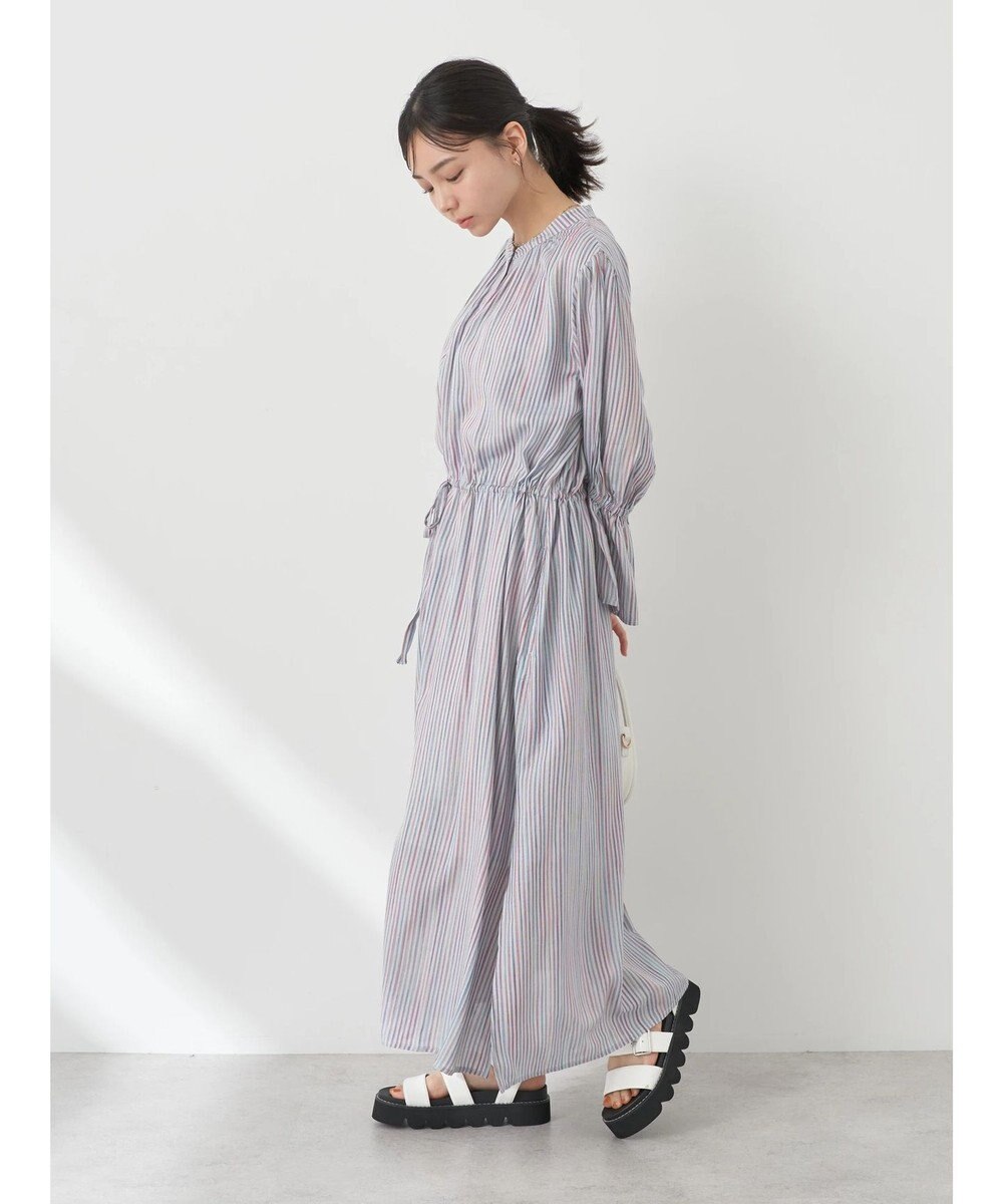 earth music&ecology マルチストライプワンピース 