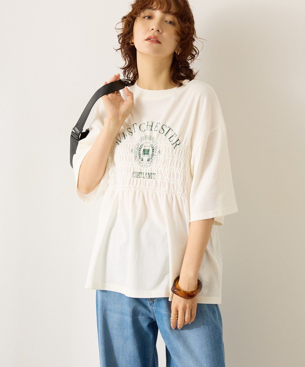 AMERICAN HOLIC カレッジプリントシャーリングプルオーバー 