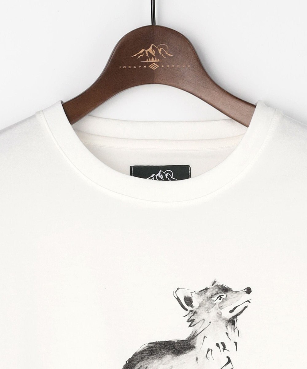 JOSEPH ABBOUD MOUNTAIN 【テーム・ヤルヴィコラボレーション/ゆったり】　　プレーティング天竺ヤルヴィー Tシャツ 