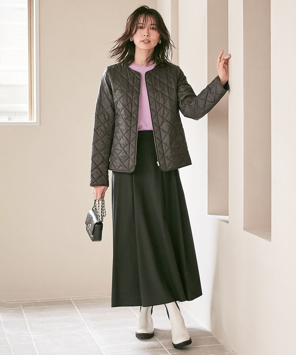 23区 【12色展開/新色追加】ウーステッドウール ビッグシルエット ニット 