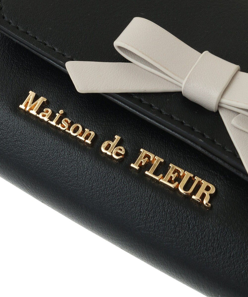 Maison de FLEUR プチリボンウォレット 