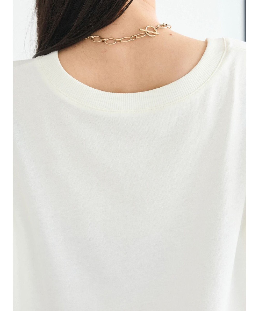 CRAFT STANDARD BOUTIQUE 接触冷感/抗菌防臭/ 前後2WAY半袖スクエアネックTee 