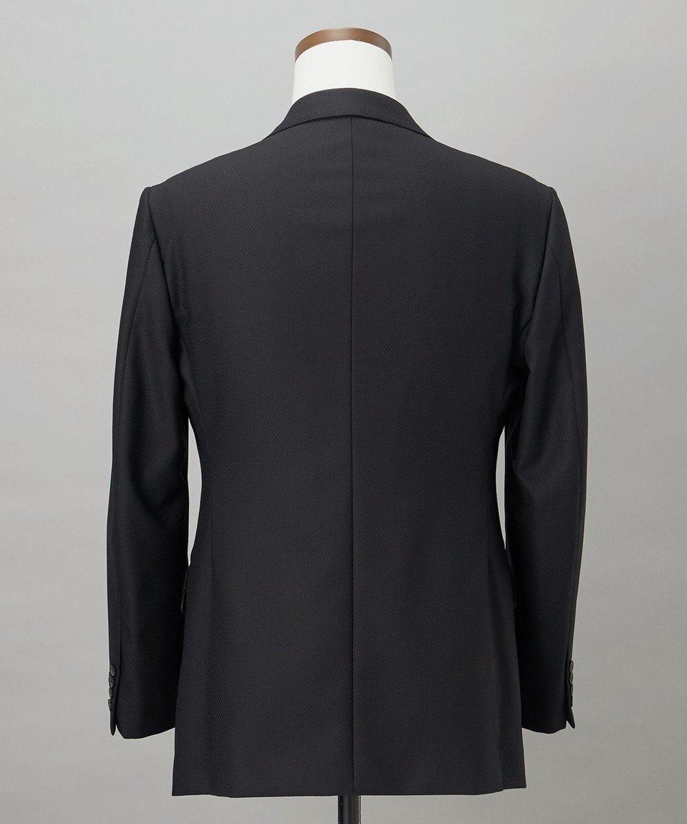 GOTAIRIKU シワになりにくい【御幸毛織/みゆきけおり】DRY SPINNER(ドライスピナー)スーツ_ブラック 