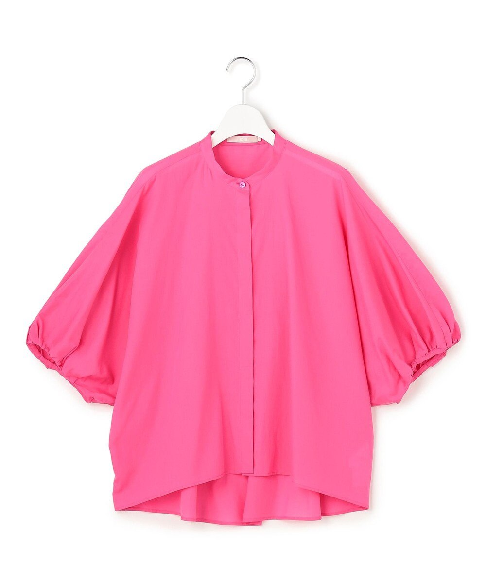 ICB L ソフトコットンローン シャツブラウス 