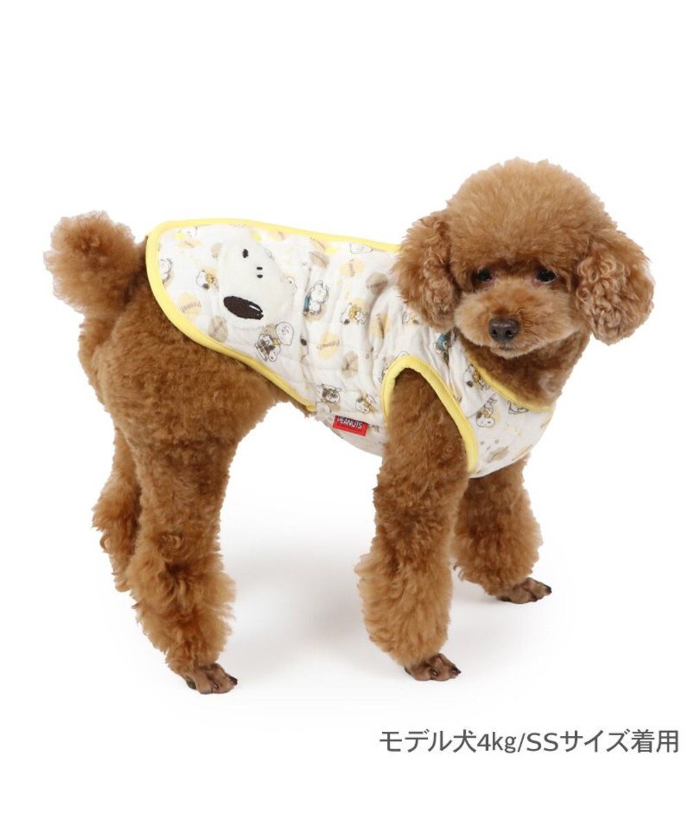 PET PARADISE スヌーピー  ふわりとキルト ベスト 《仲良し柄》 超小型犬 小型犬 