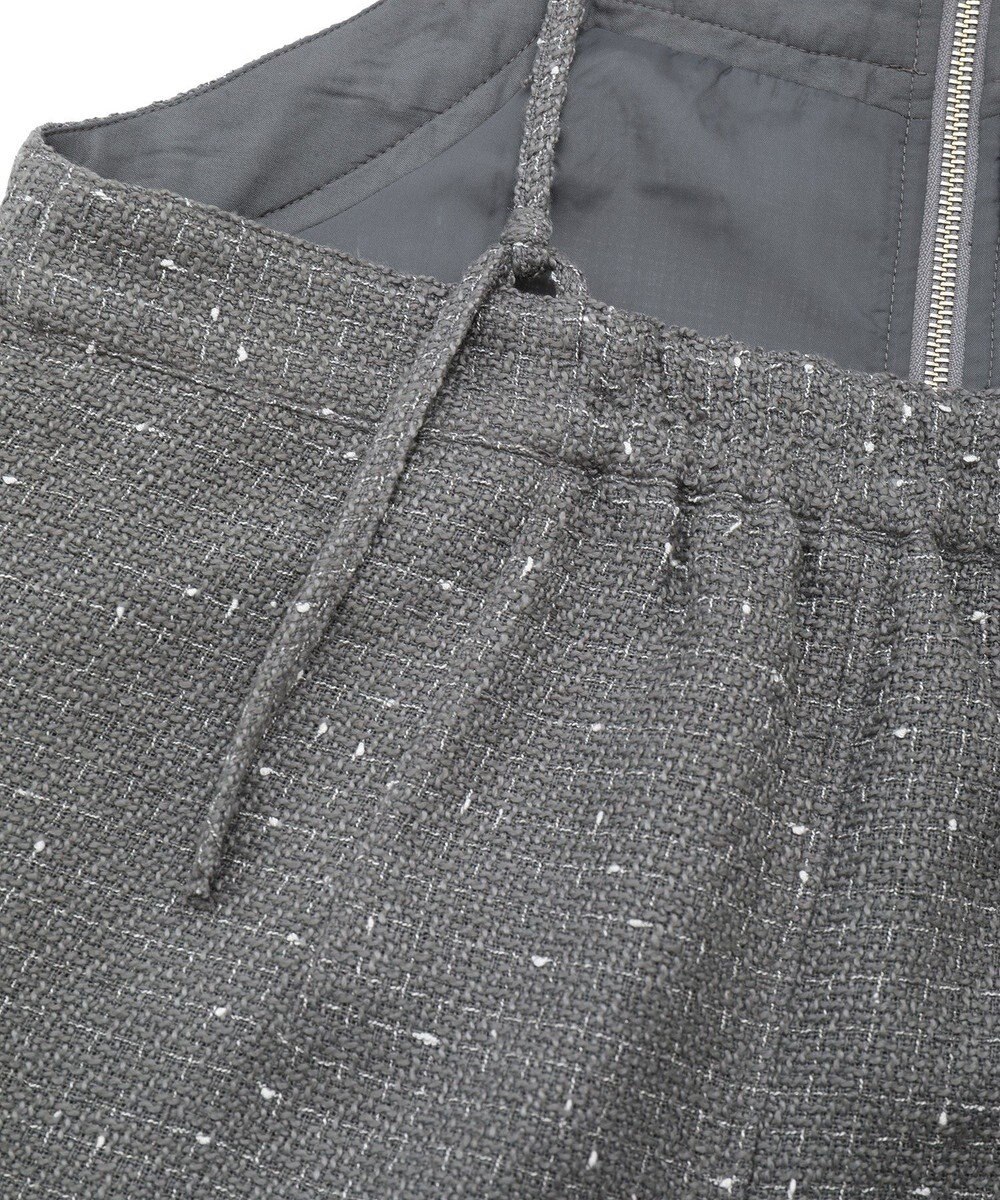 Green Parks フロントＺＩＰツイードキャミワンピース 