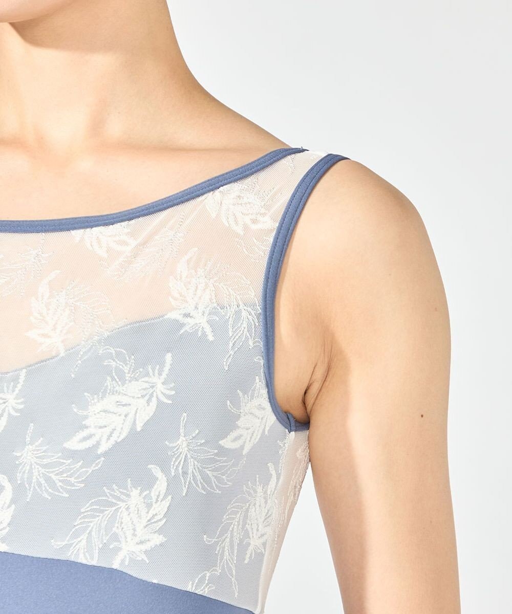 Chacott ノースリーブレオタード 