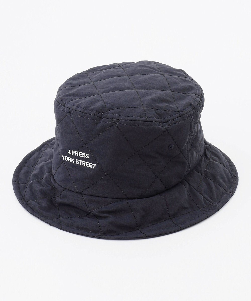 J.PRESS YORK STREET 【UNISEX】ロゴ刺繍バケットハット 