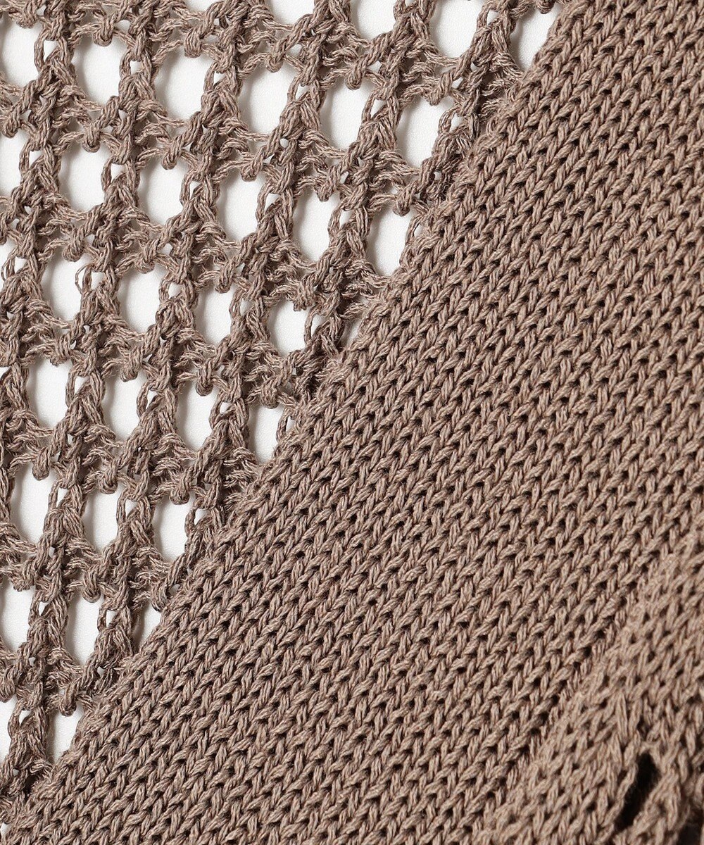 uncrave メッシュニット カーディガン 