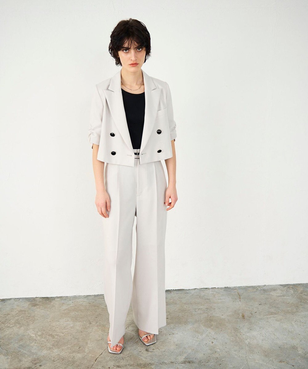 GRACE CONTINENTAL ショートテーラージャケット 