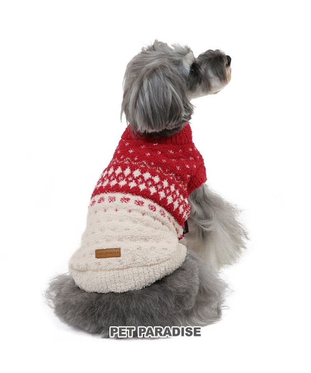 PET PARADISE 犬 服 セーター 【小型犬】 レッド 赤
