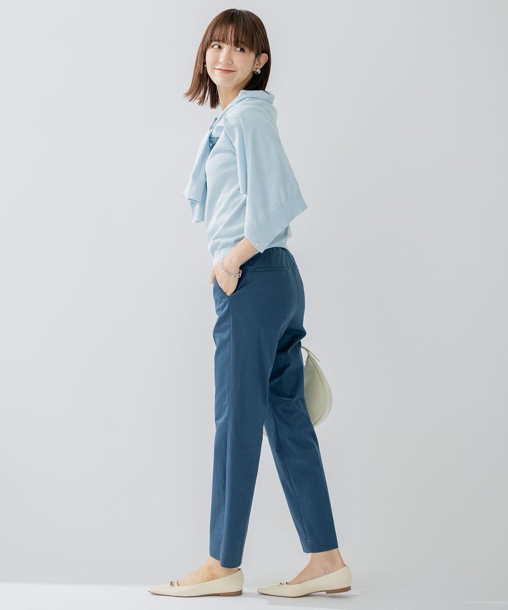 23区 【アンサンブル対応/洗える】プレミアム コットン カーディガン 