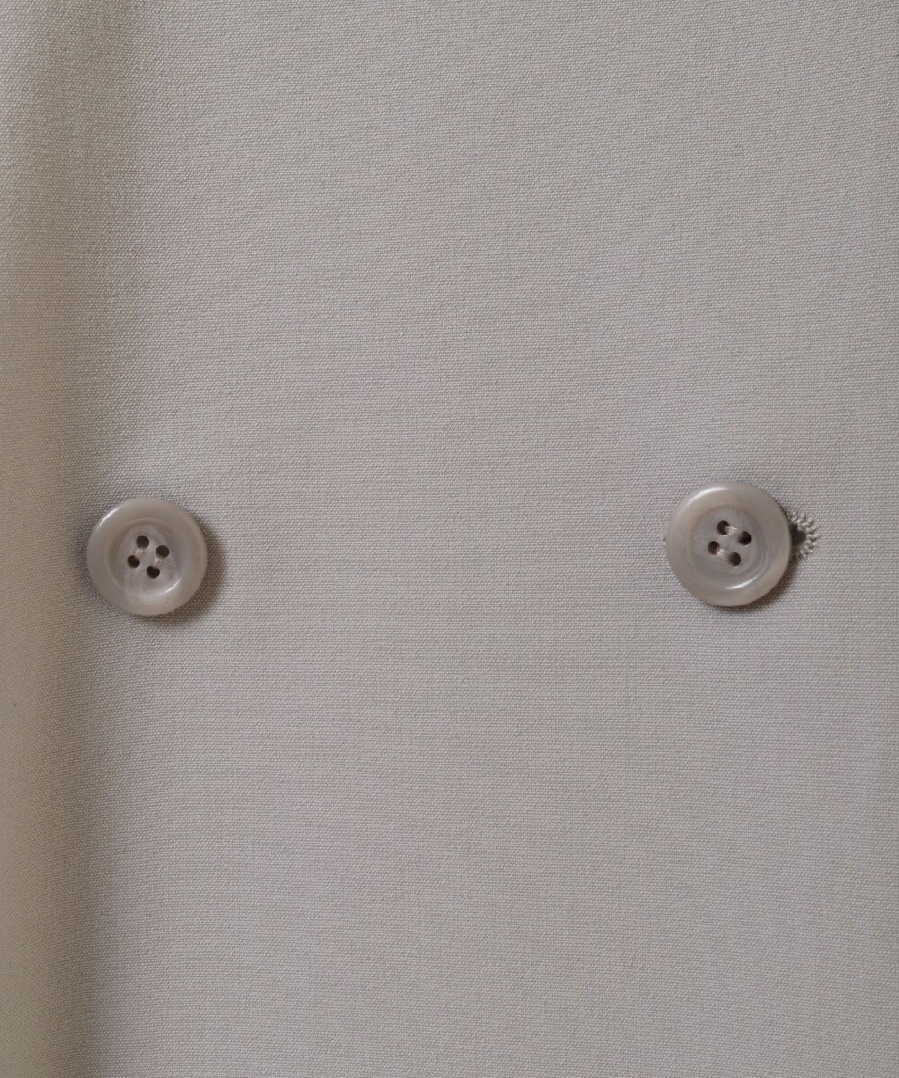 earth music&ecology サイドプリーツジレンチ 