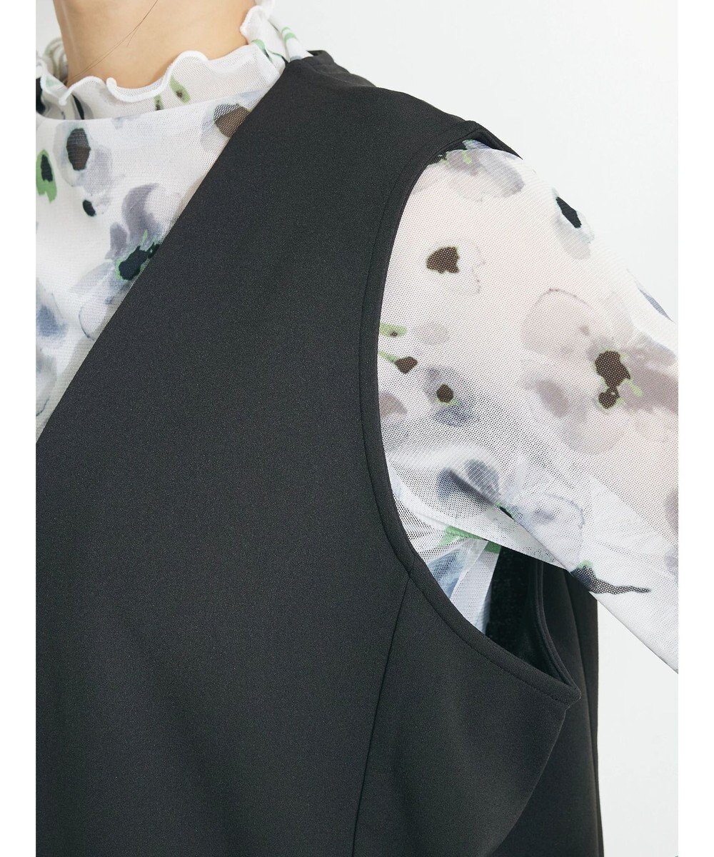 CRAFT STANDARD BOUTIQUE ジョーゼットロングジレ 